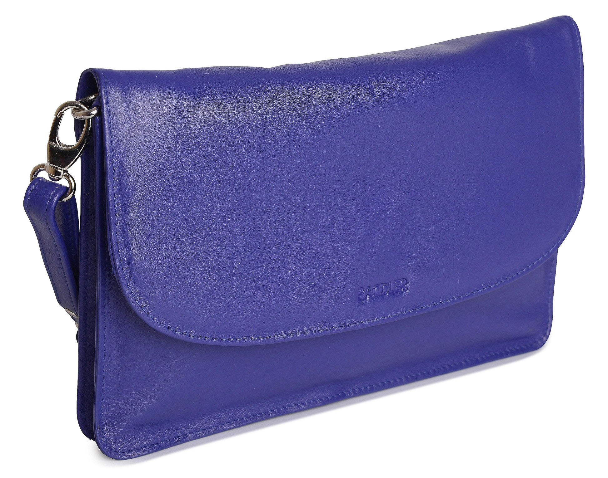 Olivia Leather Crossbody Bag - Bascora
