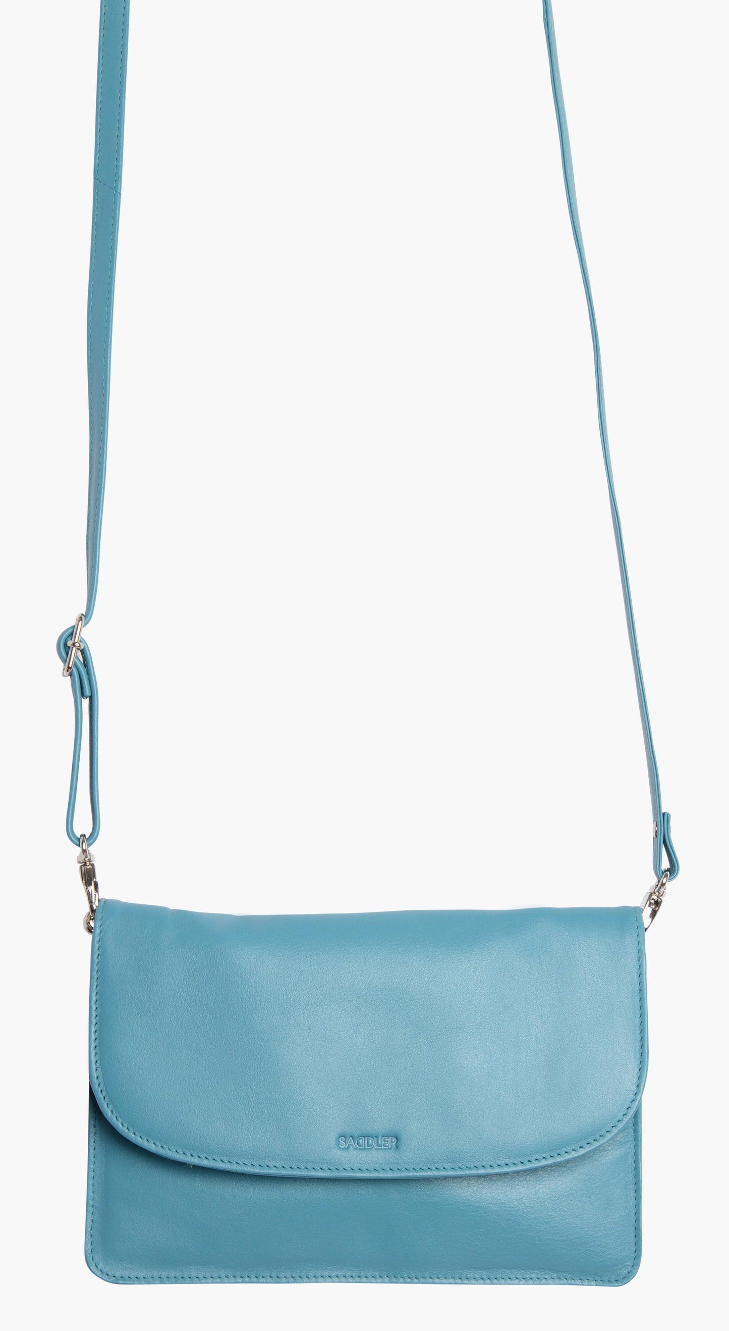 Olivia Leather Crossbody Bag - Bascora