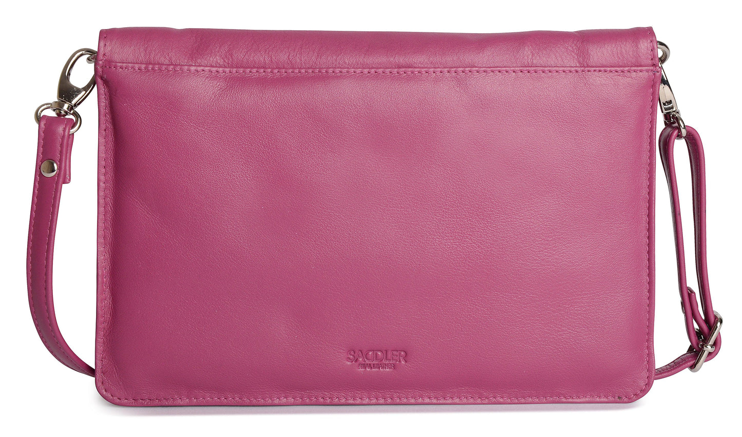 Olivia Leather Crossbody Bag - Bascora