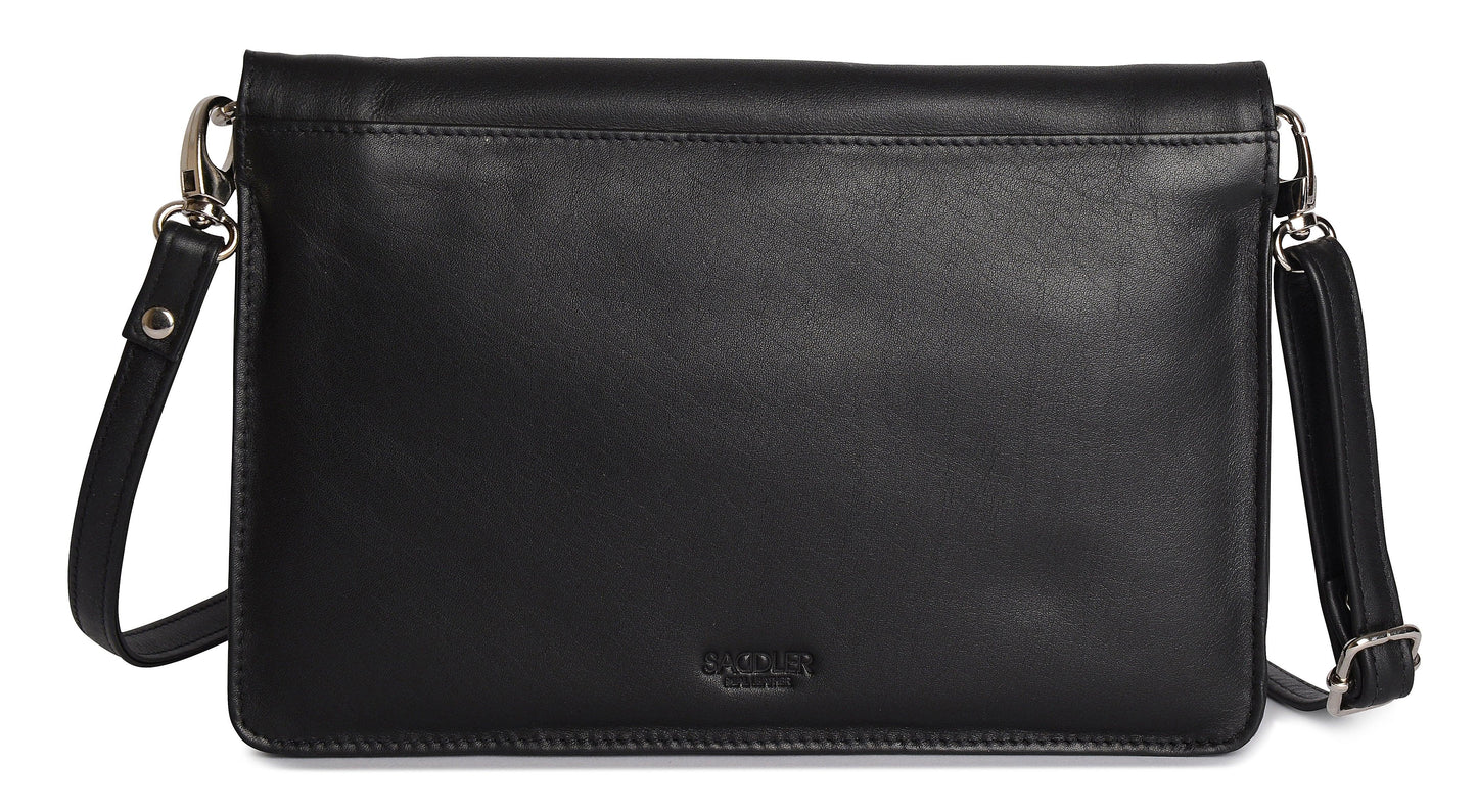 Olivia Leather Crossbody Bag - Bascora