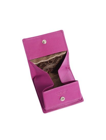 Poppy Leather Mini Tray Purse - Bascora
