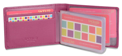 Robyn RFID Leather Card Wallet - Bascora
