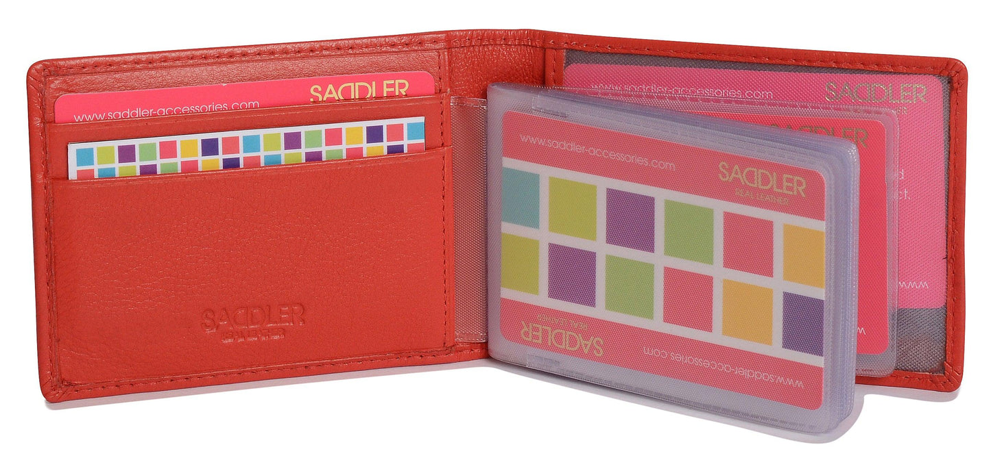 Robyn RFID Leather Card Wallet - Bascora