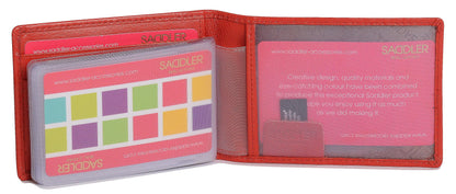 Robyn RFID Leather Card Wallet - Bascora