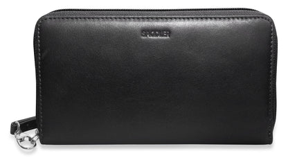 Sophia RFID Leather Zip Around Purse - Bascora
