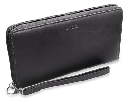 Sophia RFID Leather Zip Around Purse - Bascora