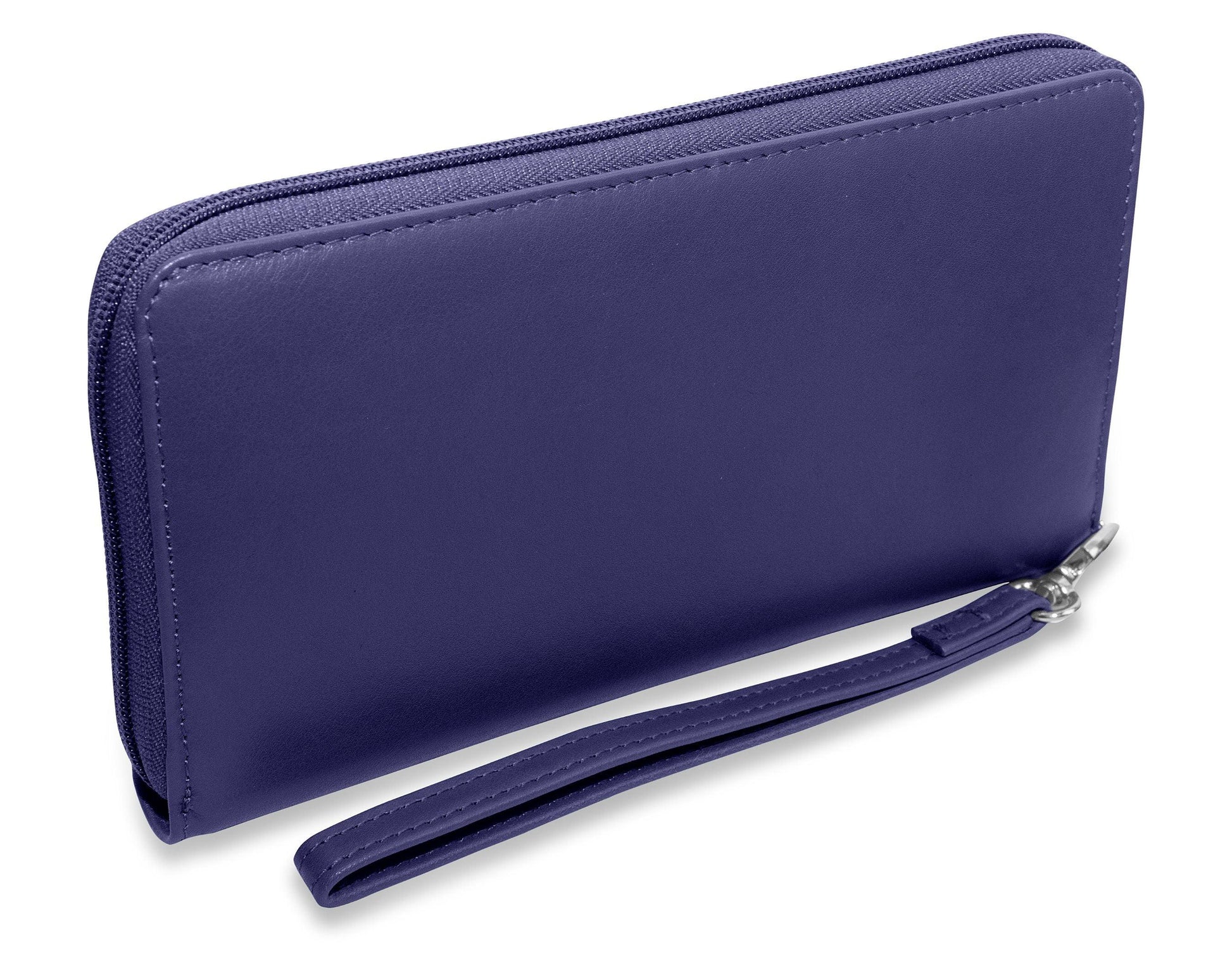 Sophia RFID Leather Zip Around Purse - Bascora