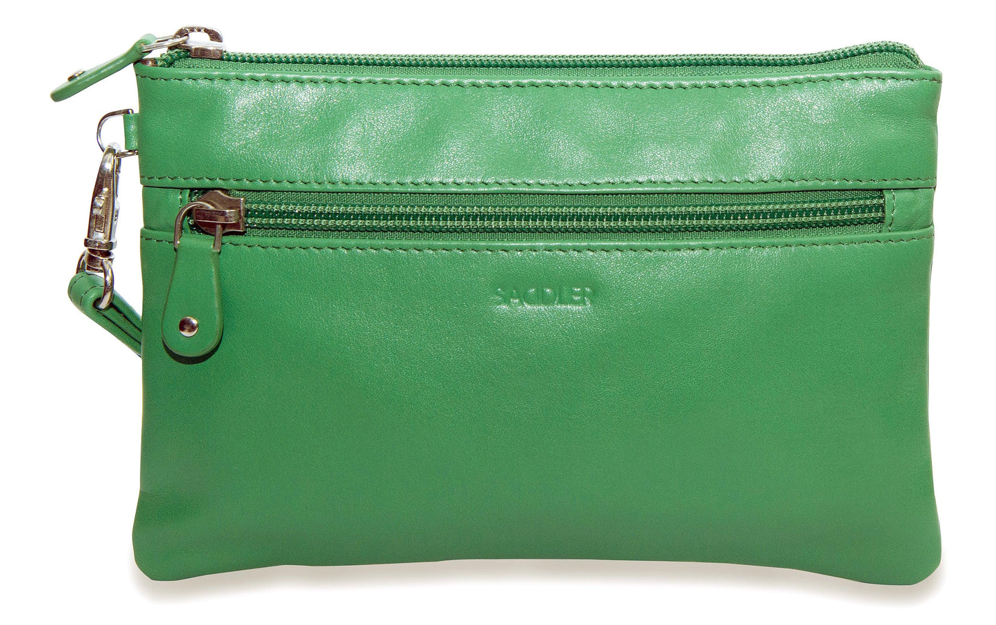 Scarlett RFID Leather Mini Clutch - Bascora