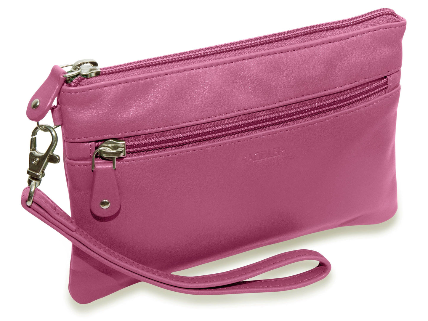 Scarlett RFID Leather Mini Clutch - Bascora
