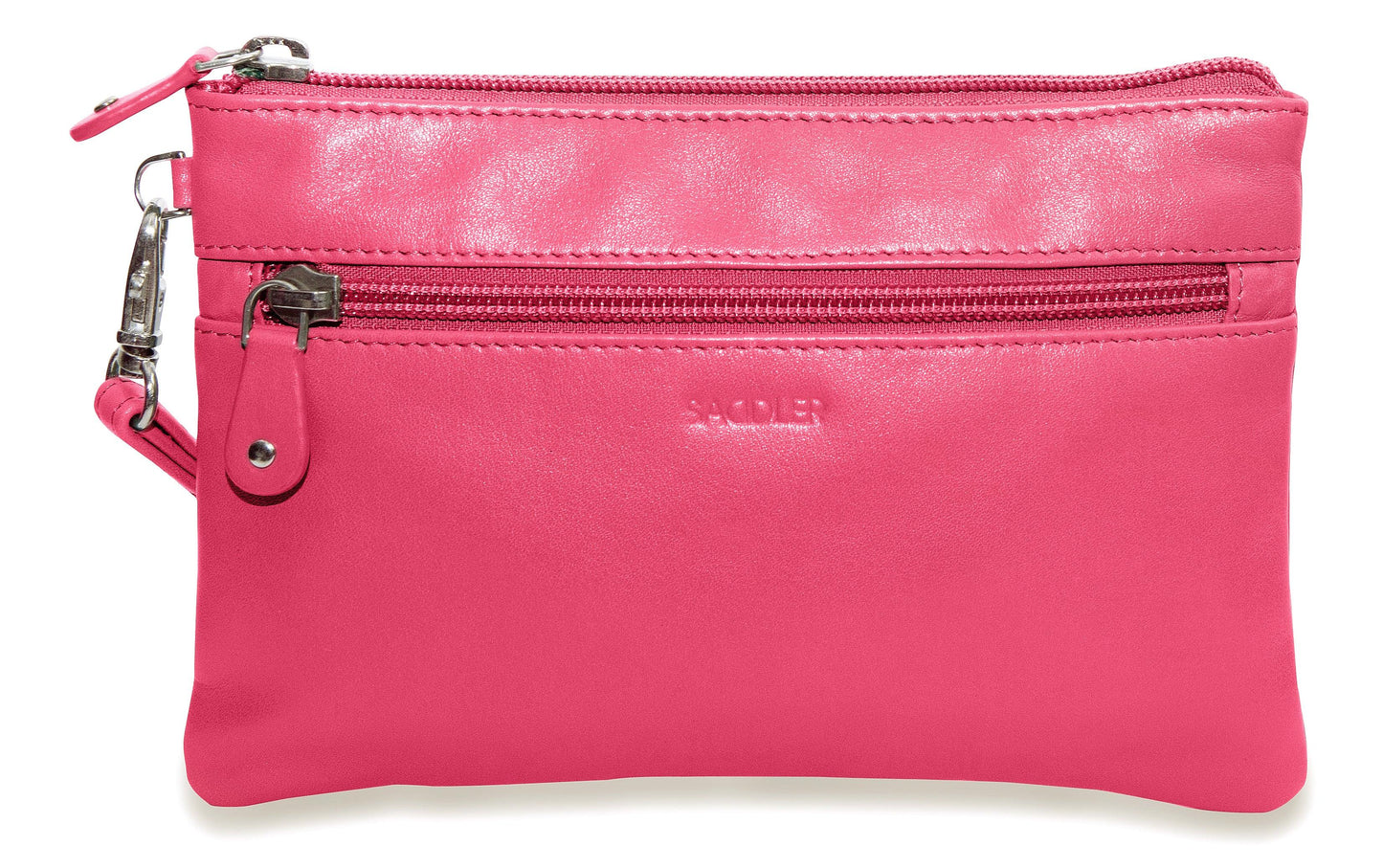 Scarlett RFID Leather Mini Clutch - Bascora