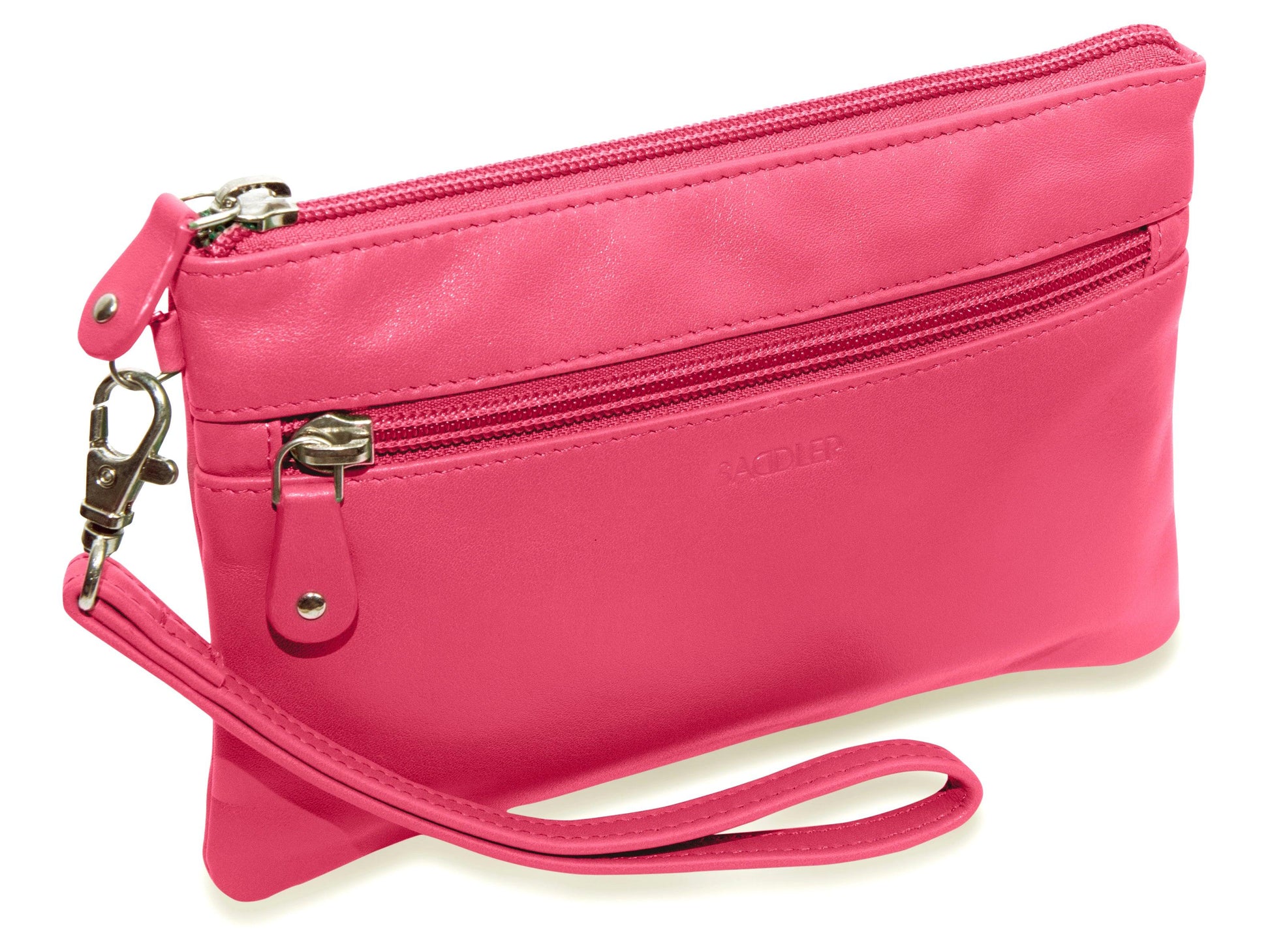 Scarlett RFID Leather Mini Clutch - Bascora