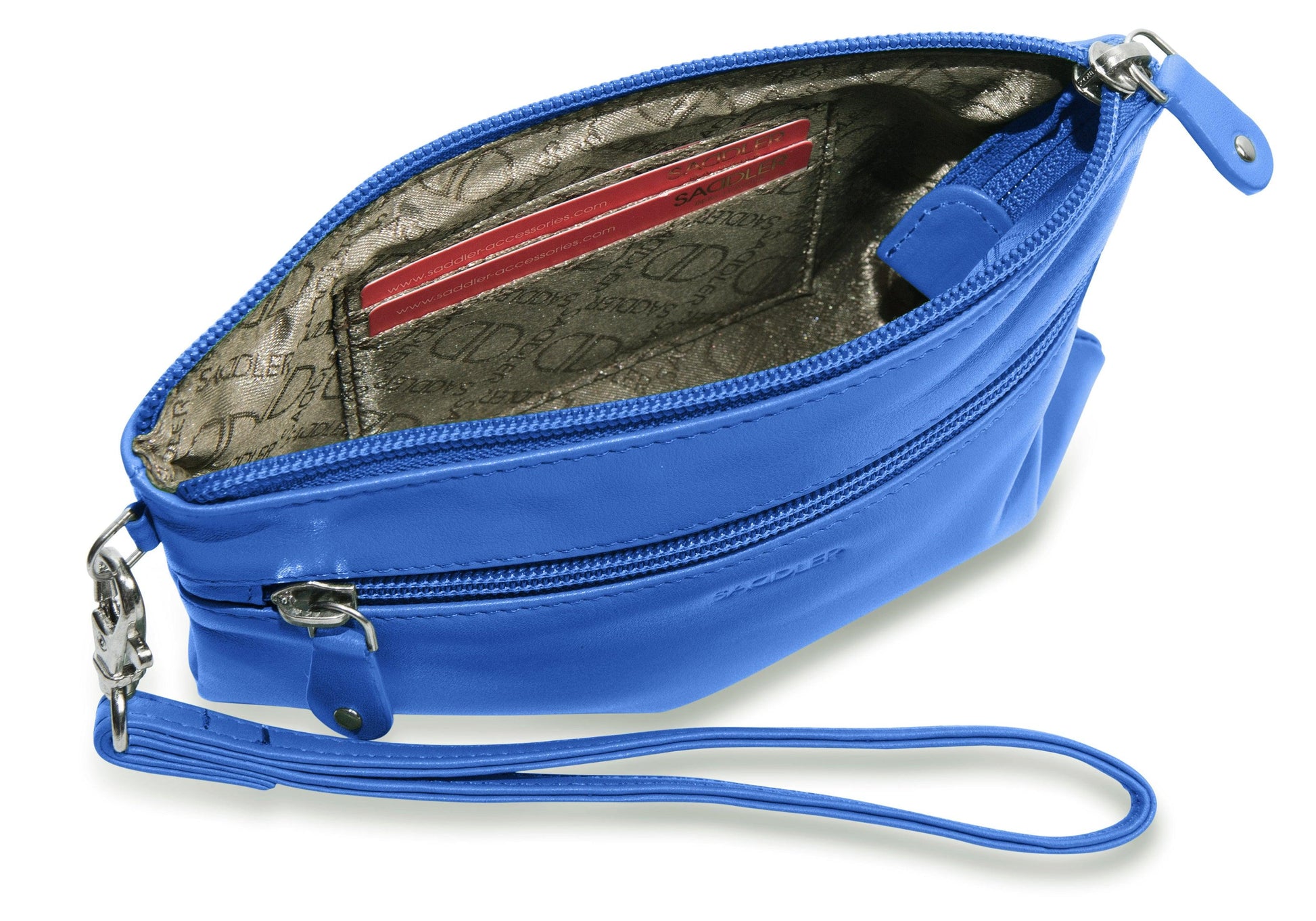Scarlett RFID Leather Mini Clutch - Bascora