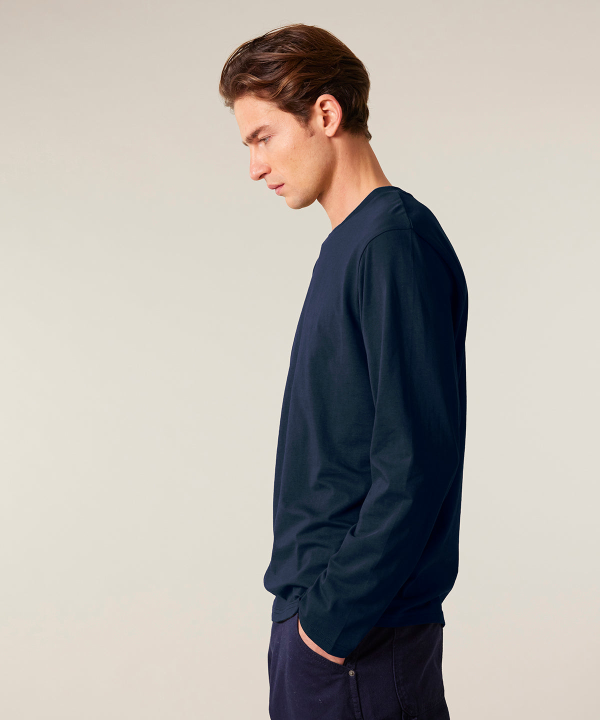 Organic Colours Long Sleeve T-Shirt – Mens